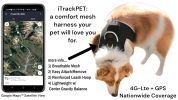 Waterproof Real-time Collar Mount Mini GPS GSM GPRS Tracker for Pets Size:XS