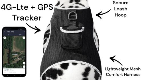 Waterproof GPS Pet Location Finder System Portable Dog Tracking Chip Size:XS