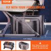 VEVOR Cat Carrier with Wheels, Airline Approved Rolling Pet Carrier with Telescopic Handle and Shoulder Strap